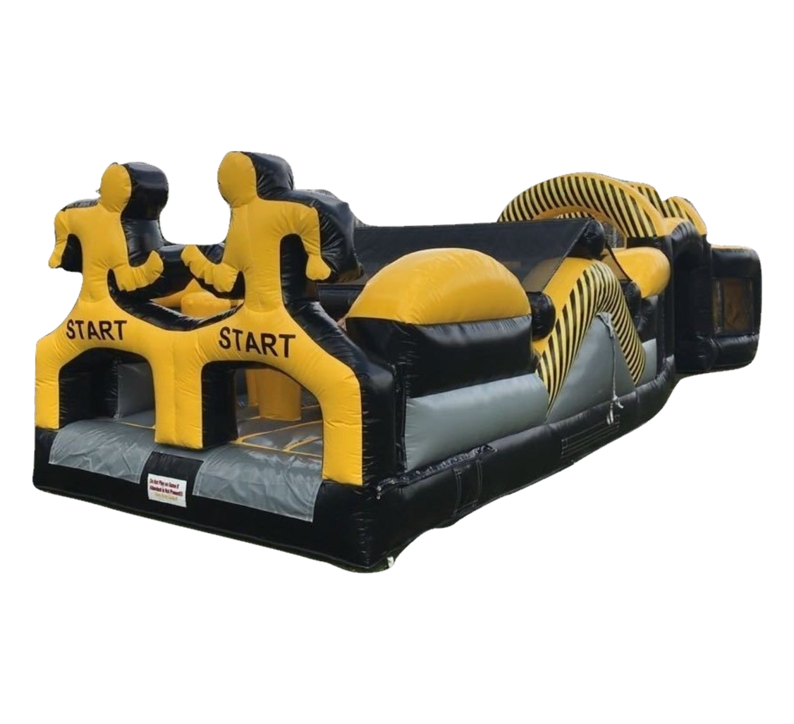 Fun Run inflatable obstacle course rental