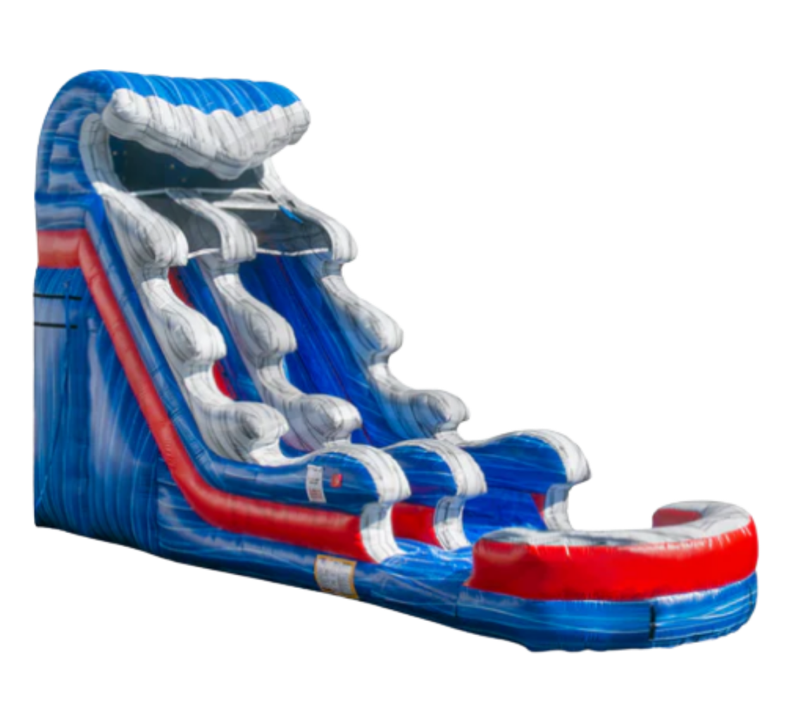 Wave inflatable water slide rental